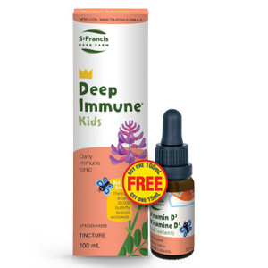 St Francis Deep Immune Kids Shrink | 100 ml + D3 St Francis Deep Immune Kids Shrink | 100 ml + D3