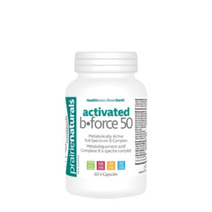 Prairie Naturals Activated B Force 50 | 60 capsules Prairie Naturals Activated B Force 50 | 60 capsules