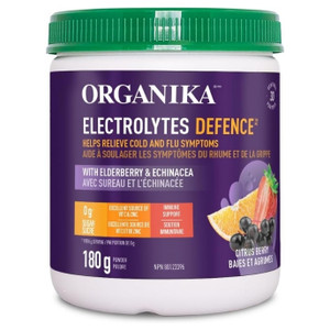 Organika Electrolytes Defence Citrus Berry | 180 grams Organika Electrolytes Defence Citrus Berry | 180 grams