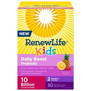 Renew Life Kids Daily Boost Probiotic 10BIL | 30 packets Renew Life Kids Daily Boost Probiotic 10BIL | 30 packets