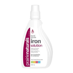 Prairie Naturals Iron Solution | 500 ml Prairie Naturals Iron Solution | 500 ml