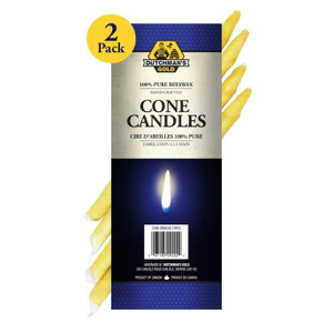 Dutchman's Gold Cone Candles | 2 pack Dutchman's Gold Cone Candles | 2 pack