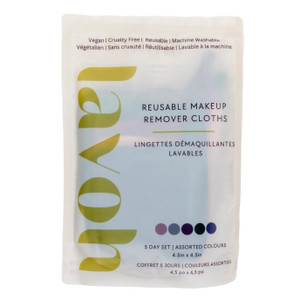 Lavoh Reusable Makeup Remover Cloths 5 Day Set