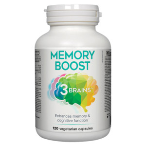 3 Brains Memory Boost | 120 Capsules