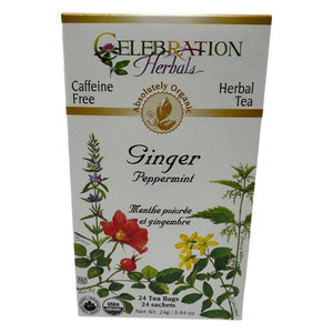 Celebration Herbals Ginger Peppermint | 24 Tea Bags