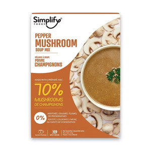 Simplify Foods Pepper Mushroom Soup Mix | 40 grams