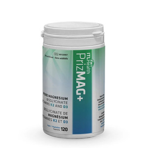 ITL Health PrizMAG+ Magnesium D3 + K2 | 120 Capsules
