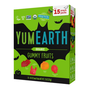 YumEarth Organic Gummy Fruits | 15 Packs