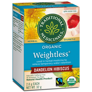 Traditional Medicinals Organic Weightless Herbal Diuretic Tea | 16 Tea Bags Traditional Medicinals Organic Weightless Herbal Diuretic Tea | 16 Tea Bags