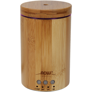 NOW Real Bamboo Ultrasonic Essential Oil Diffuser NOW Real Bamboo Ultrasonic Essential Oil Diffuser