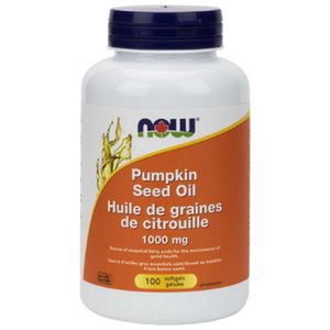 NOW Pumpkin Seed Oil 1000 mg Softgels NOW Pumpkin Seed Oil 1000 mg Softgels
