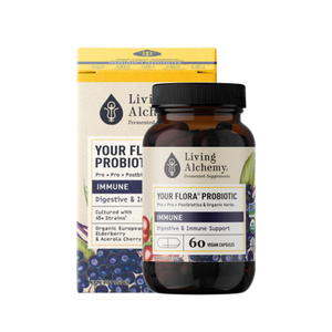 Living Alchemy Your Flora Probiotic Immune Capsules Living Alchemy Your Flora Probiotic Immune Capsules