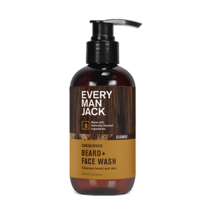Every Man Jack Sandalwood Beard + Face Wash Every Man Jack Sandalwood Beard + Face Wash