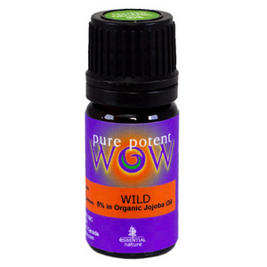 Pure Potent WOW Wild 5% Essential Oil in Organic Jojoba Oil Blend | 5mL Pure Potent WOW Wild 5% Essential Oil in Organic Jojoba Oil Blend | 5mL