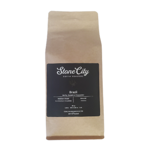 Stone City Coffee Roasters Medium Roast Brazil Ground Coffee 454 grams Stone City Coffee Roasters Medium Roast Brazil Ground Coffee 454 grams