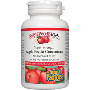 Natural Factors Super Strength Apple Pectin Concentrate 500 mg Capsules Natural Factors Super Strength Apple Pectin Concentrate 500 mg Capsules
