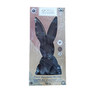 Galerie Au Chocolat Dark Chocolate Bunny 150 grams Galerie Au Chocolat Dark Chocolate Bunny 150 grams