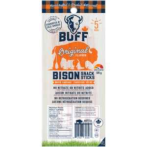 Buff Original Bison Snack Sticks