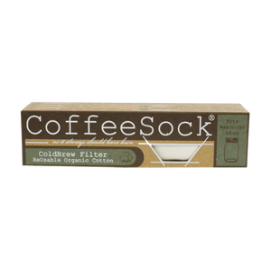 Coffee Sock - Reusable Organic Cotton ColdBrew Filters Packaging Coffee Sock - Reusable Organic Cotton ColdBrew Filters Packaging