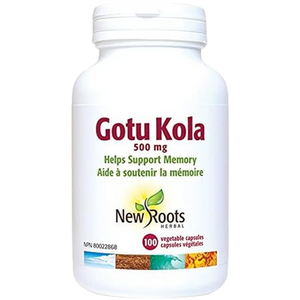 New Roots Gotu Kola 500 mg Capsules New Roots Gotu Kola 500 mg Capsules