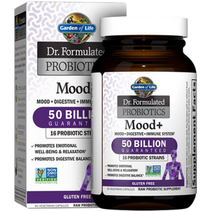 Garden of Life Dr. Formulated Probiotics Mood+ 50 Billion Capsules Garden of Life Dr. Formulated Probiotics Mood+ 50 Billion Capsules
