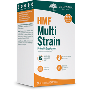 Genestra HMF Multi Strain Probiotic 15 Billion CFU | 50 Capsules Genestra HMF Multi Strain Probiotic 15 Billion CFU | 50 Capsules