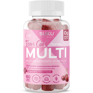 Suku Teen Girl Total Multi Plus Prebiotics Gummies Suku Teen Girl Total Multi Plus Prebiotics Gummies
