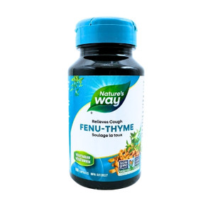 Nature's Way Fenu-Thyme Expectorant Capsules - New Packaging