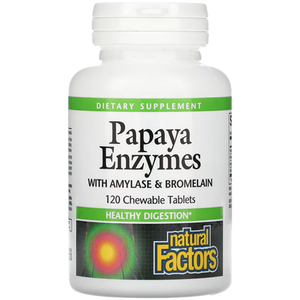 Natural Factors Papaya Enzymes Tablets Natural Factors Papaya Enzymes Tablets