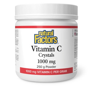 Natural Factors Vitamin C Crystals 1000 mg | 250 grams