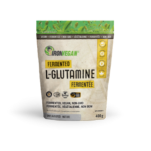 Iron Vegan Fermented L-Glutamine Unflavoured 400 grams Iron Vegan Fermented L-Glutamine Unflavoured 400 grams