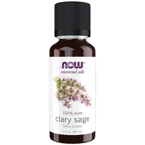 NOW Clary Sage 100% Pure Essential Oil NOW Clary Sage 100% Pure Essential Oil