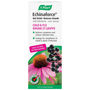 A. Vogel Echinaforce Cold & Flu Hot Drink with Elderberry | 100ml A. Vogel Echinaforce Cold & Flu Hot Drink with Elderberry | 100ml
