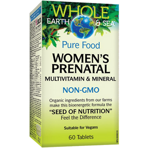 Natural Factors Whole Earth & Sea Women's Prenatal Tablets Natural Factors Whole Earth & Sea Women's Prenatal Tablets