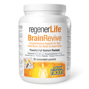 Natural Factors regenerLife Brain Revive Kit 30 convenient packets Natural Factors regenerLife Brain Revive Kit 30 convenient packets