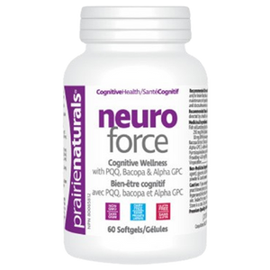 Prairie Naturals Neuro-Force Cognitive Wellness Softgels Prairie Naturals Neuro-Force Cognitive Wellness Softgels