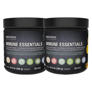 Innotech Nutrition Immune Essentials Powder| 300 grams - lemon and orange flavours Innotech Nutrition Immune Essentials Powder| 300 grams - lemon and orange flavours