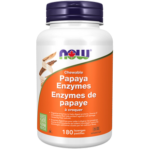 NOW Papaya Enzymes Chewable Lozenges NOW Papaya Enzymes Chewable Lozenges