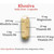 Nanton Nutraceuticals Rhoziva Canadian Rhodiola Rosea - capsule ingredients