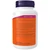 NOW Niacinamide 500 mg | 100 Capsules - side of bottle french