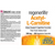 Natural Factors Regenerlife Acetyl-L-Carnitine 500 mg Capsules - 120capsules 500mg  ingredients, dosage, cautions and warnings, front label Natural Factors Regenerlife Acetyl-L-Carnitine 500 mg Capsules - 120capsules 500mg  ingredients, dosage, cautions and warnings, front label