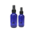 WOW Empty Blue Glass Bottle with Mister - 60ml and 120ml bottles