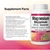 Natural Factors Magnesium Bisglycinate 200mg Capsules - supplement facts