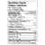 Splendor Garden Organic Gluten Free Thick Rolled Oats | 908 grams - Nutrition Label Splendor Garden Organic Gluten Free Thick Rolled Oats | 908 grams - Nutrition Label