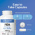 Preferred Nutrition PEA 400 mg | 120 Capsules - Easy to take capsule directions