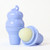 Rebels Refinery Ice Cream Cone Shaped 100% Natural Sour Blue Raspberry Lip Balm