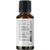 NOW Patchouli 100% Pure Essential Oil - side of bottle
