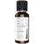 NOW Clary Sage 100% Pure Essential Oil - side of bottle NOW Clary Sage 100% Pure Essential Oil - side of bottle