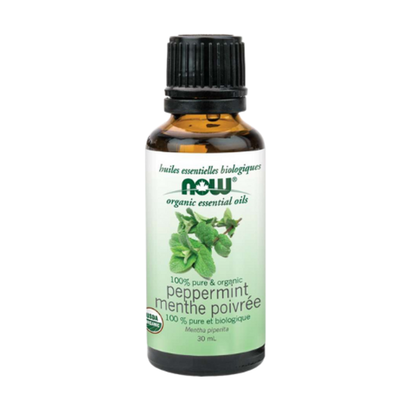 NOW - 100% Pure & Organic Peppermint Essential Oil