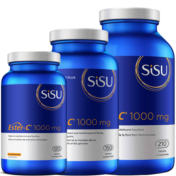 SISU - Ester-C 1000 mg Various Sizes
